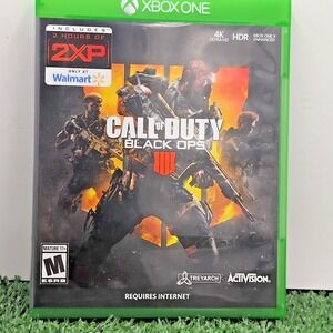 Call of Duty: Black Ops 4 Microsoft Xbox One, 2018 with Manual